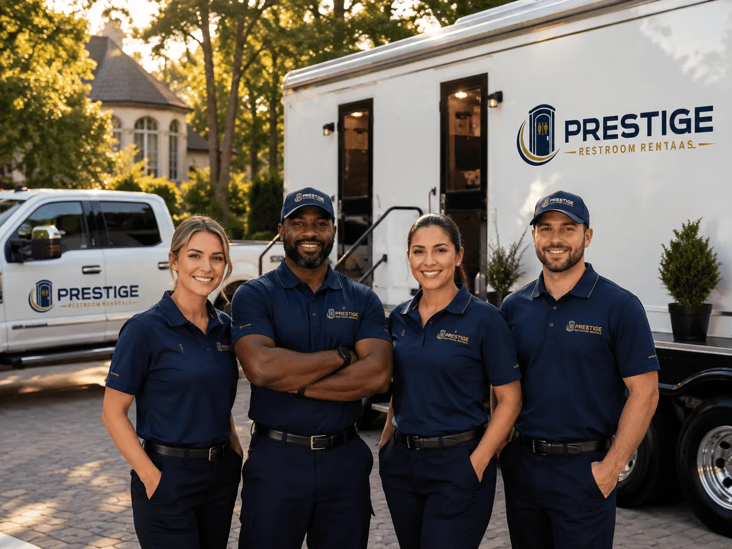 Trusted Luxury Portable Restrooms company in Narrows, VA